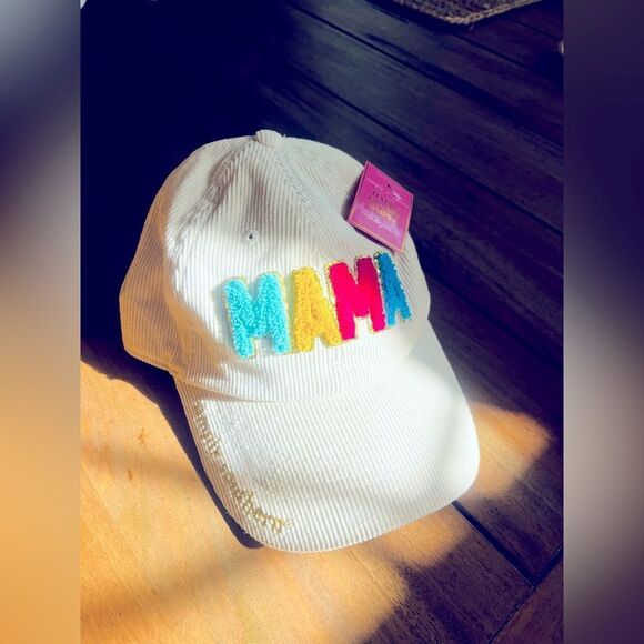 “Simply Southern” Colorful 'MAMA' Corduroy Cap! NWT! - Picture 1 of 8